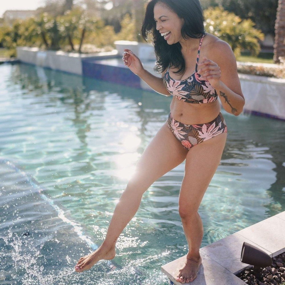 Senita Athletics Mirage Bikini Set in Island print